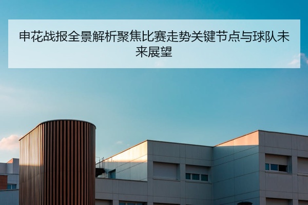 申花战报全景解析聚焦比赛走势关键节点与球队未来展望